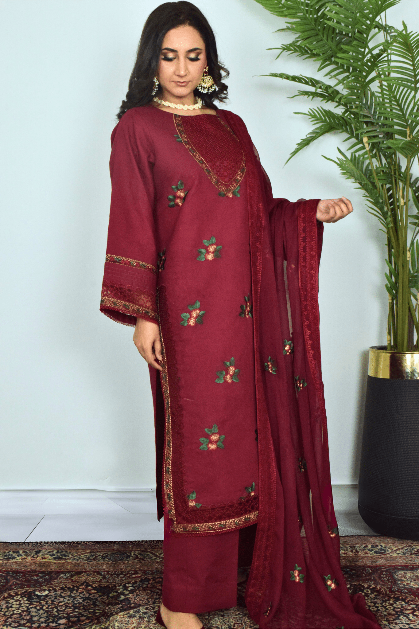 GUL - E - LAAL - Fabric Tales