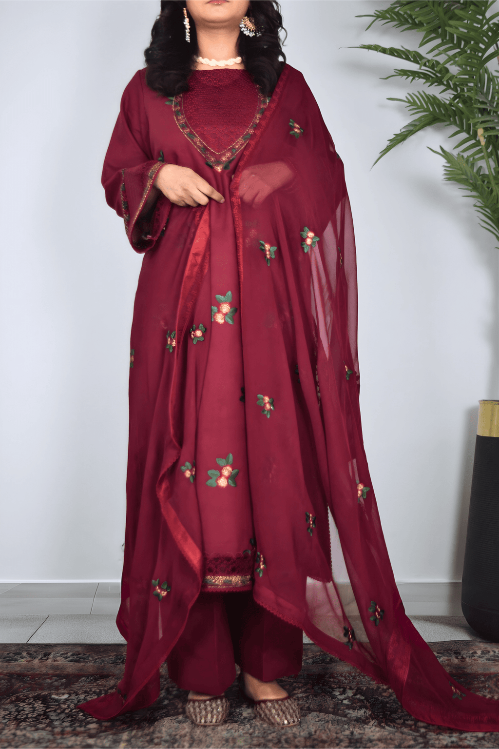 GUL - E - LAAL - Fabric Tales