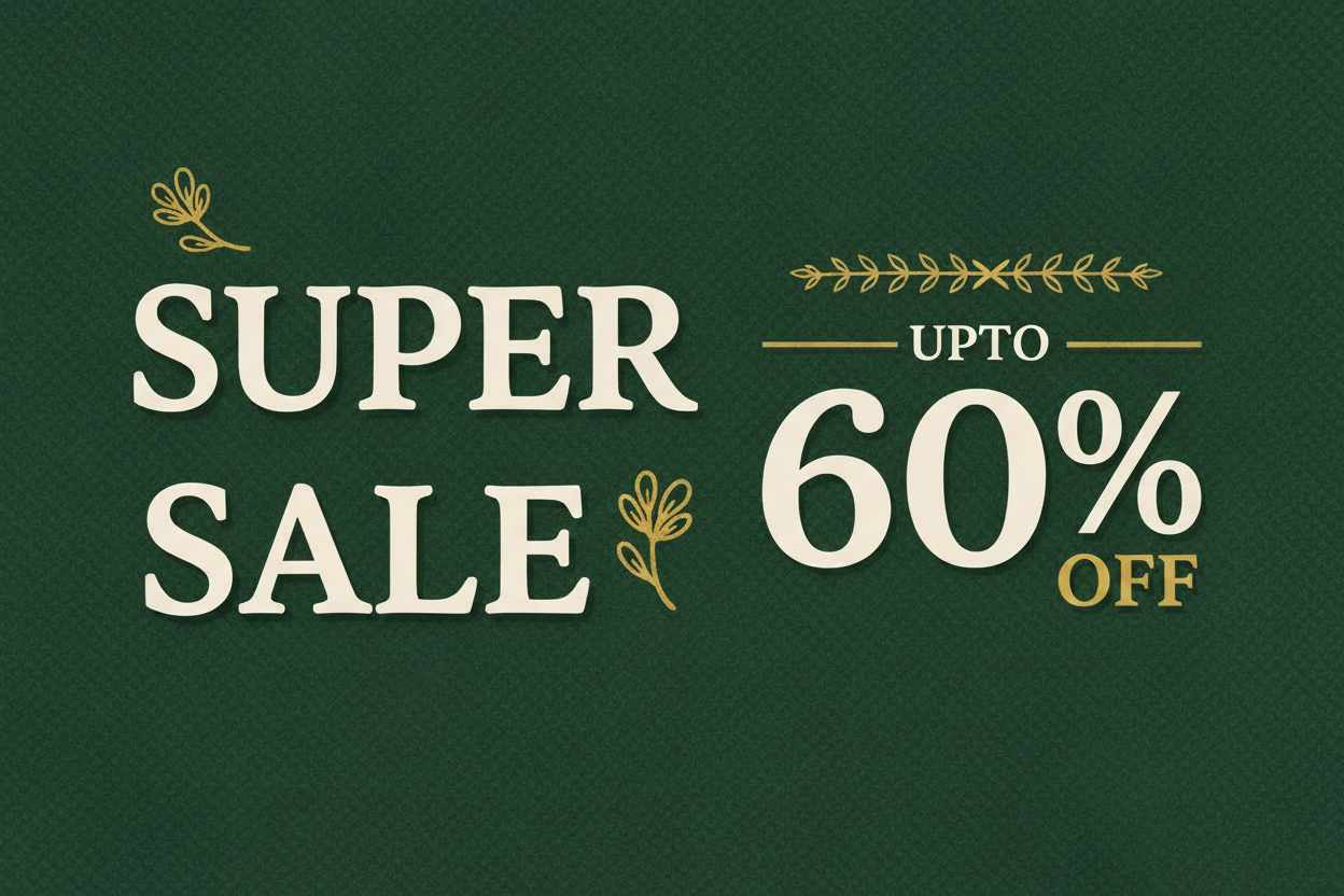 Fabric Tales Super Sale Banner