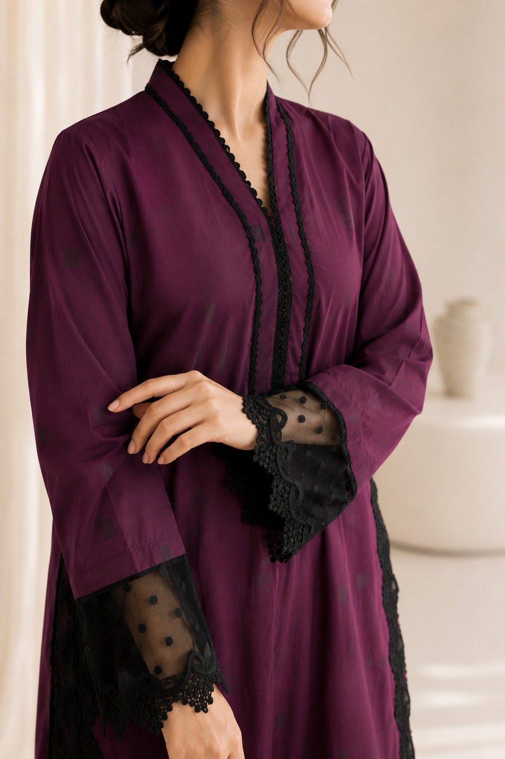 PLUM BLOOM - Fabric Tales