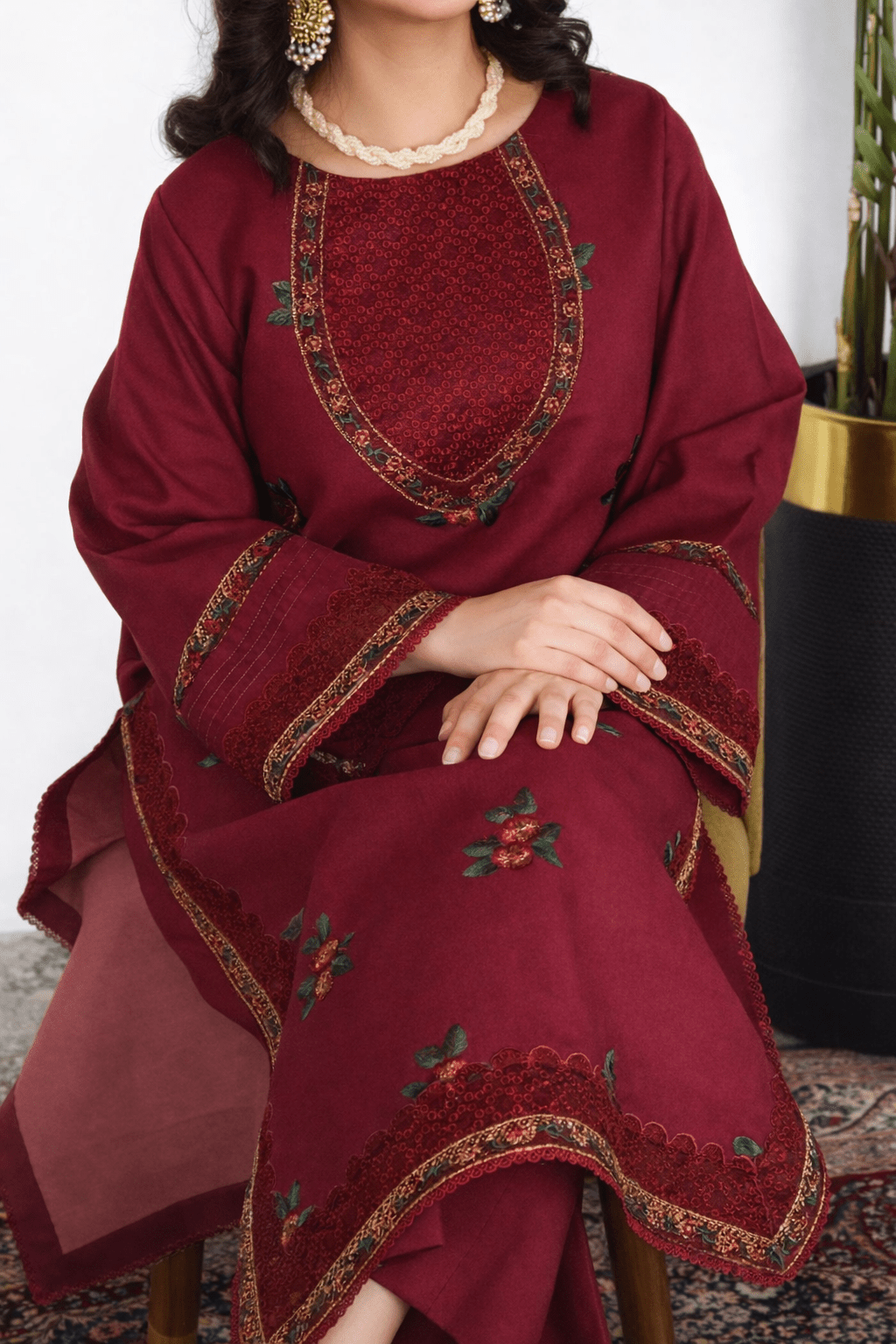 GUL - E - LAAL - Fabric Tales
